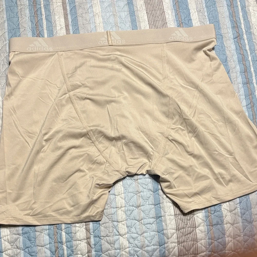 Adidas Men's Beige Boxer Briefs - Picture 4 of 4